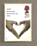 Stamps United Kingdom -  ServicioNacional Salud