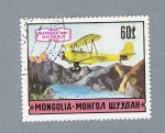Stamps : Asia : Mongolia :  Avioneta