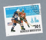 Sellos de Asia - Mongolia -  Campeonato del Mundo de Hockey