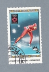 Stamps Mongolia -  Sarajevo'84