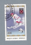 Stamps Mongolia -  Sarajevo'84
