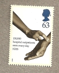 Stamps United Kingdom -  ServicioNacional Salud