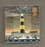 Stamps United Kingdom -  Faros