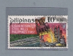 Stamps : Asia : Philippines :  Iligan Integrated Steel Mills Philippines First