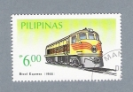 Stamps Philippines -  Bicol Express 1955
