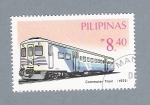 Stamps : Asia : Philippines :  Commuter Train 1972