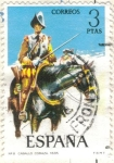 Stamps Spain -  ESPANA 1974 (E2169) Uniformes militares 3p