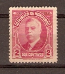 Stamps Honduras -  MANUEL  BONILLA