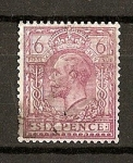 Stamps : Europe : United_Kingdom :  Jorge V / Fliligrana H