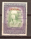 Stamps Honduras -  REINA  ISABEL  I