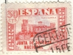 Stamps Spain -  ESPANA 1936 (E808 comprobar) Junata de Defensa Nacional 30c