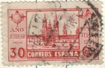 Sellos de Europa - Espa�a -  ESPANA 1937 (E834) Ano Jubilar Compostelano 30c