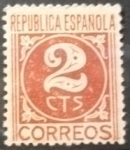 Stamps Spain -  Cifras y personajes