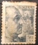 Stamps : Europe : Spain :  GENERAL FRANCO