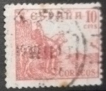 Stamps Spain -  CID Y GENERAL FRANCO