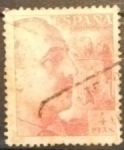 Stamps : Europe : Spain :  CID Y GENERAL FRANCO