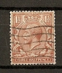 Stamps Europe - United Kingdom -  Jorge V / Fliligrana H