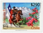 Stamps Chile -  Símbolos Patrios