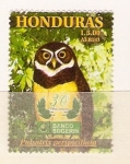 Stamps Honduras -  PULSATRIX  PERSPICALLATA