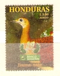 Sellos de America - Honduras -  TINAMUS  MAJOR