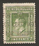 Stamps America - New Foundland -  george VI