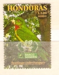 Stamps Honduras -  ARATINGA  RUBRITORQUES