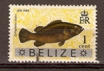 Stamps : America : Belize :  PEZ  GUASA