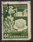 Stamps : Europe : Bulgaria :  Tabaco, rosa y destileria.