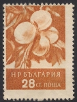 Stamps Bulgaria -  Melocotones
