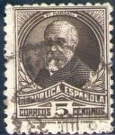 Stamps Spain -  España 1932 663 Sello º Personajes Francisco Pi y Margall 5c Republica Española