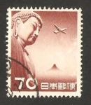 Stamps : Asia : Japan :  gran estatua de buda en kamakura