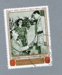 Stamps United Arab Emirates -  25th Memorial Aniversary of Franklin D. Roosevelt