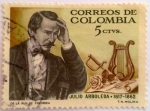 Stamps Colombia -  Julio Arboleda