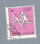 Stamps United Arab Emirates -  Atletismo