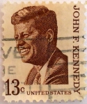 Sellos de America - Estados Unidos -  John F.Kennedy