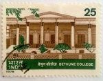 Stamps : Asia : India :  Bethuine College
