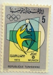 Stamps : Africa : Tunisia :  Juegos Olimpicos