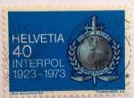 Stamps : Europe : Switzerland :  Interpol
