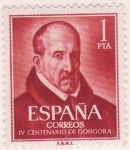 Stamps Spain -  IV Centenario de Gongora