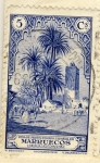 Stamps Morocco -  Alcazaquivir