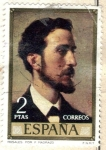 Stamps Spain -  ESPANA 1974 (E2204) Eduardo Rosales 2p