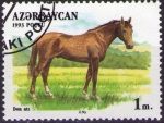 Stamps Azerbaijan -  Caballo