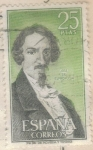 Stamps Spain -  ESPANA 1972 (E2072) Personajes espanoles - Jose de Espronceda 25p