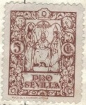 Stamps Spain -  ESPANA 1938 Sobretasa 1936-9 Sevilla 5c