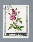 Sellos de Asia - Emiratos rabes Unidos -  Rosal