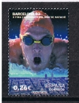 Stamps Spain -  Edifil  3989  Campeonatos del Mundo de Natación Barcelona 03.  