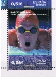 Stamps Spain -  Edifil  SH 3991 D Campeonatos del Mundo de Natación Barcelona 03.  