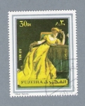 Stamps United Arab Emirates -  Alfred Stevens