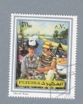 Stamps United Arab Emirates -  Edonard  Manet