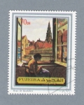 Sellos de Asia - Emiratos rabes Unidos -  Henri De Braekeleer